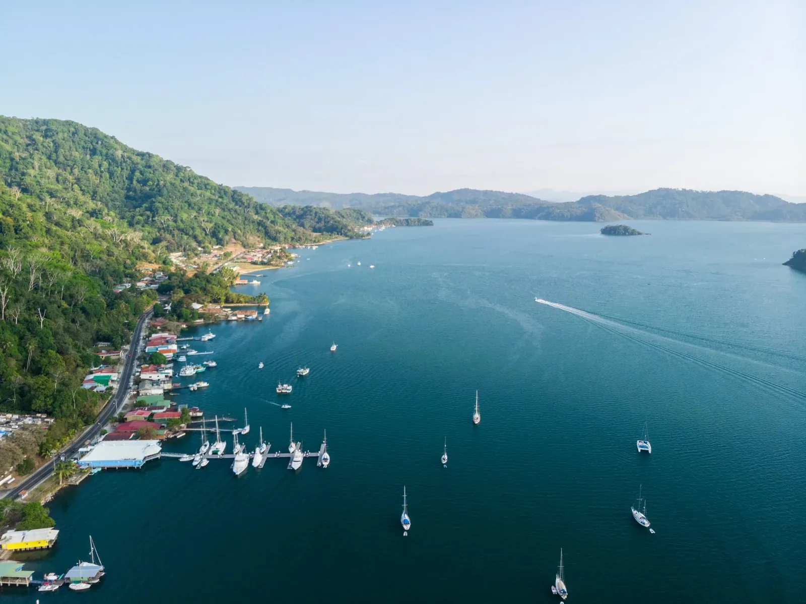 Marina Golfito and the Golfo Dulce, South Pacific Costa Rica