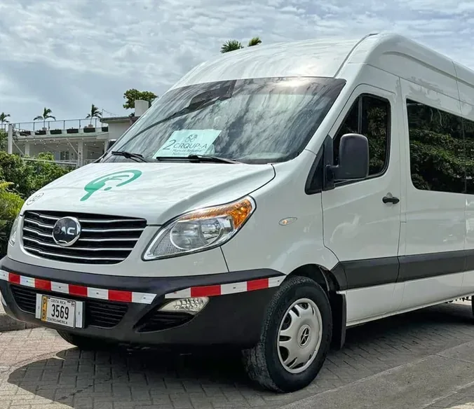 Private Tucanes Tours microbus rental with driver